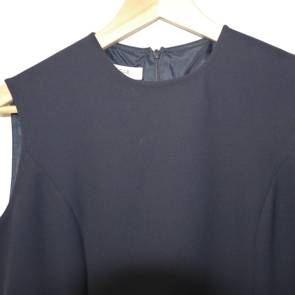 ECAILLE Paris Sleeveless Blue Bodycon Size 40 - Picture 6 of 12